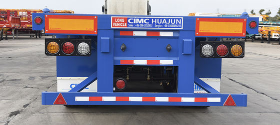 Reboque de camião de carga máxima de 40 toneladas CIMC HUAJUN 3 eixo