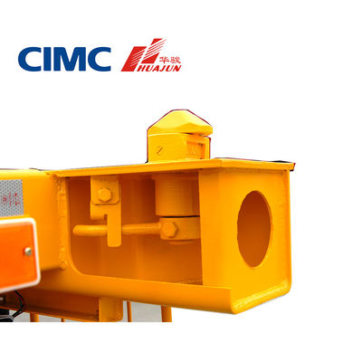 CIMC 2 eixo semi-reboque esquelético para contêiner de 20 pés 28T engrenagem de pouso 13T eixo incluído