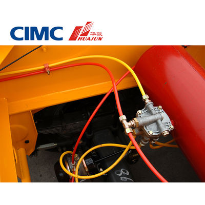 CIMC 2 eixo semi-reboque esquelético para contêiner de 20 pés 28T engrenagem de pouso 13T eixo incluído