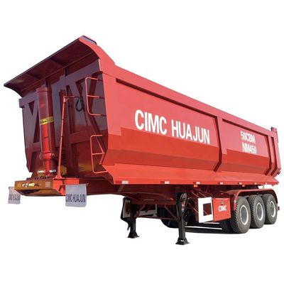 Semi-remolque de descarga personalizável com 90 /50 King Pin da CIMC HUAJUN