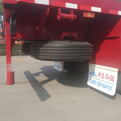 40ft Container Chassis Truck Trailer 40ton 60ton 80ton Flatbed Trailers Vendas em Dubai