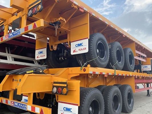 Trem de travão principal T700/Q345 de aço semirreboque CIMC HUAJUN