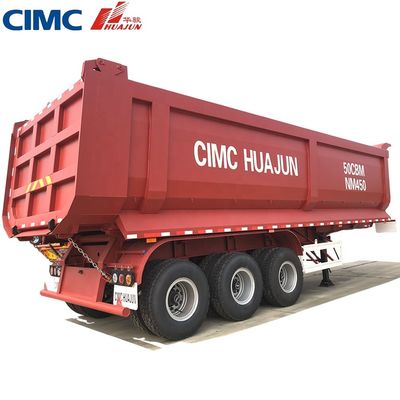 Transporte de equipamento pesado com reboque especial de semi-camiões CIMC HUAJUN de 10300*3050 mm