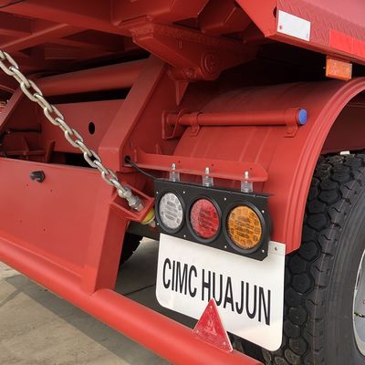 Transporte de equipamento pesado com reboque especial de semi-camiões CIMC HUAJUN de 10300*3050 mm