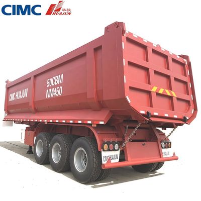 Transporte de equipamento pesado com reboque especial de semi-camiões CIMC HUAJUN de 10300*3050 mm
