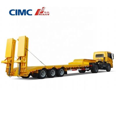 CIMC HUAJUN 70T Semirreboque de três eixos para reboques de camiões