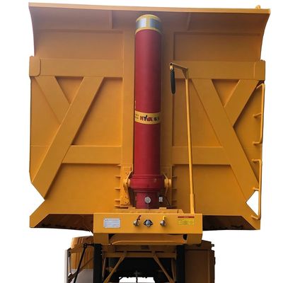 12R22.5 pneus de 4 eixos reboque hidráulico do tipo U 38CBM da CIMC HUAJUN