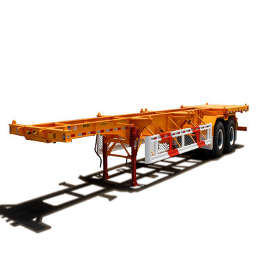 Trailers de chassis intermodal móvel de 20 a 40 pés para distribuição de contentores