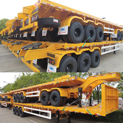 Transporte de contêineres de comboios de reboque de aço na Mongólia