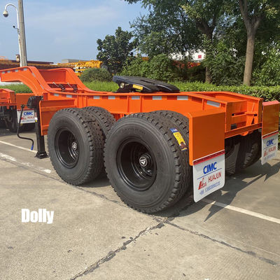 Transporte de contêineres de comboios de reboque de aço na Mongólia