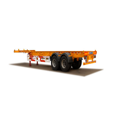 Trailers de chassis intermodal móvel de 20 a 40 pés para distribuição de contentores