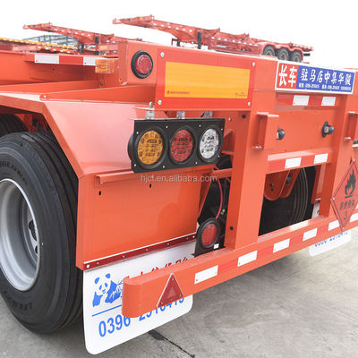 Design Container Chassis Skeleton Trailer Fabricantes para transporte de 20 pés e 40 pés