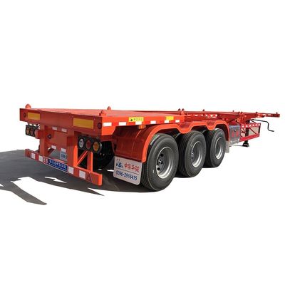 2/3 eixos 40 ft 20 ft Container Chassis Esqueleto Semi-remolque com 40T Max carga útil