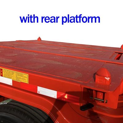 2/3 eixos 40 ft 20 ft Container Chassis Esqueleto Semi-remolque com 40T Max carga útil