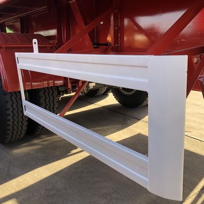 Reboque mecânico com suspensão em forma de U para transporte de areia e grãos para carga a granel