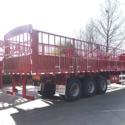 Leading JUNLONG L400 3 eixo 40 toneladas vedação semi-reboque para aplicações de trabalho pesado