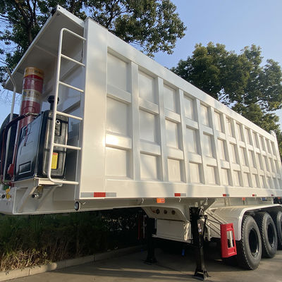 CIMC 13000*2550mm Rebocador para elevação frontal, rebocador para reboque, rebocador para semi-reboque, cilindro de óleo