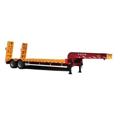 2&quot;, 50mm ou 3,5&quot; 90mm Jost King Pin Road Construction Equipment Semi-trailer de cama baixa