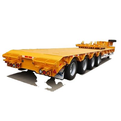 2&quot;, 50mm ou 3,5&quot; 90mm Jost King Pin Road Construction Equipment Semi-trailer de cama baixa
