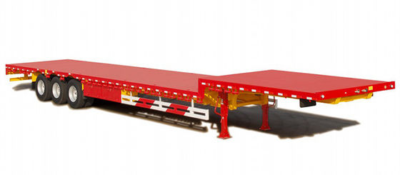 2&quot;, 50mm ou 3,5&quot; 90mm Jost King Pin Road Construction Equipment Semi-trailer de cama baixa