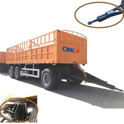 Semi-reboques com feixe principal de aço T700/Q345 60 anos de confiabilidade CIMC HUAJUN