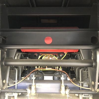 Top Design CIMC HUAJUN Trailer de carga de estaca com Semi-trailer de vedação de caixa dupla
