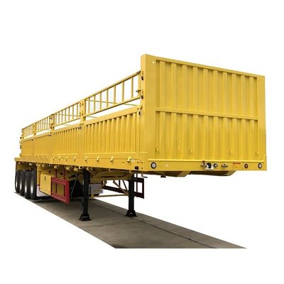Transportar Animais com Facilidade e Segurança Usando Nosso Trailer de Carga de Cercas Fechadas de Aço