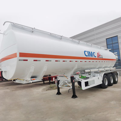Fuwa 3 eixos 45000 litros Combustível de ligas de alumínio ou aço inoxidável Cimento Tanker Trailers
