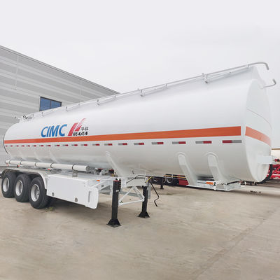 Fuwa 3 eixos 45000 litros Combustível de ligas de alumínio ou aço inoxidável Cimento Tanker Trailers