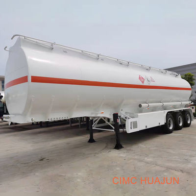 Fuwa 3 eixos 45000 litros Combustível de ligas de alumínio ou aço inoxidável Cimento Tanker Trailers