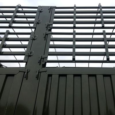 Reboque de camião de carga de 60 toneladas com vedação e telha T700/Q345 aço
