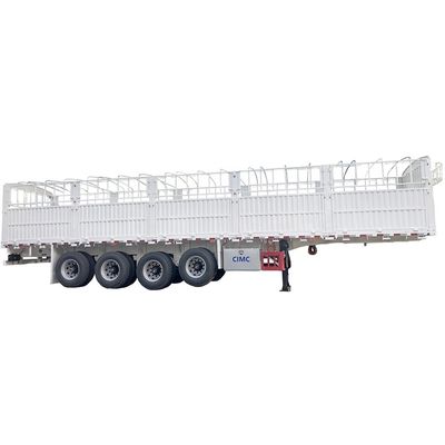 CIMC HUAJUN 60 Ton High Side Board Fence Semi Transport Trailer com Certificação CE