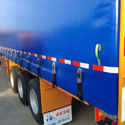 Transporte verde Utilidade Truck Van Seco Trailer com gaiola CIMC HUAJUN Clientes Opcional
