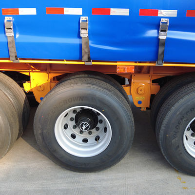 Transporte verde Utilidade Truck Van Seco Trailer com gaiola CIMC HUAJUN Clientes Opcional