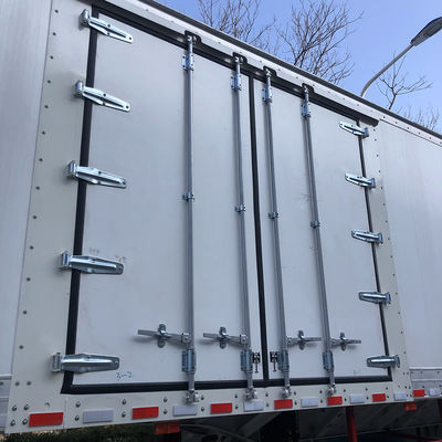 JOST Landing Gear Van Type Trailer Box Trailer 70CBM Semi Trailer para clientes B2B