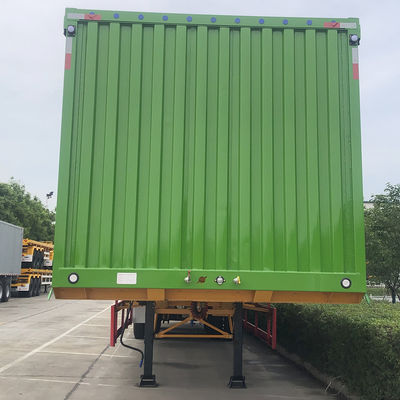 10.00R20/ 11.00R20/ 12R22.5 Pneus 60 toneladas Van Semi-reboque com sistema de travagem de dupla linha