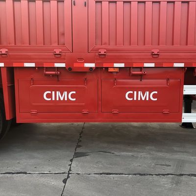 70 toneladas de caixa de ferramentas dupla semi-reboque CIMC HUAJUN 20 anos de experiência em 60 países