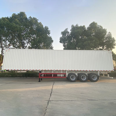 Material de aço de alta tração CIMC Remolque de caminhão para transporte de carga de carga máxima 50T