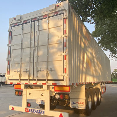 Material de aço de alta tração CIMC Remolque de caminhão para transporte de carga de carga máxima 50T