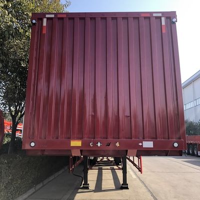Suspensão Mecânica de Camião Semi-reboque lateral de cortina de 40 pés para carga e descarga