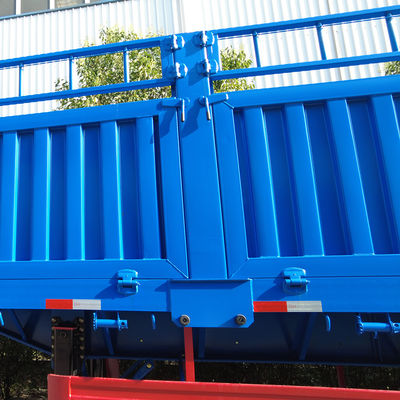 60T Máximo carga útil camião reboque 3 eixos vedação Cargo Semi-reboque Container Twist Lock