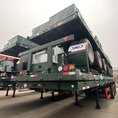 Transporte de mercadorias 3 eixos vedação estaca Semi-reboque com sistema de travagem WABCO