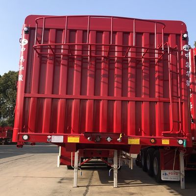 Semi-reboque padrão de 28 toneladas para transporte de mercadorias a granel