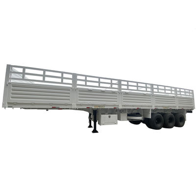 FUWA 13TON eixo CIMC HUAJUN 3 eixos 13000*2690*1500 semi-reboque de carga branco