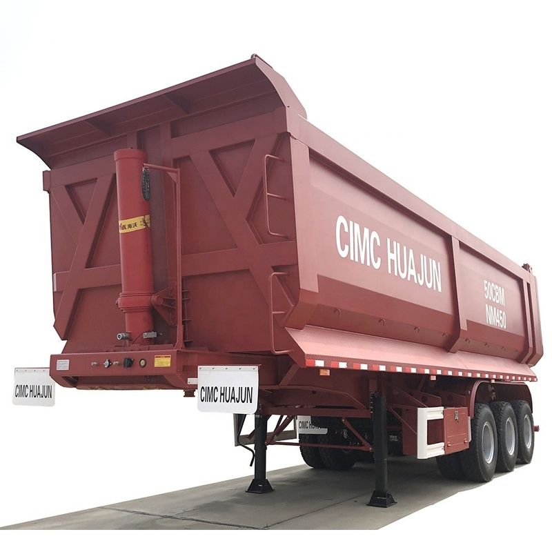 Transporte de equipamento pesado com reboque especial de semi-camiões CIMC HUAJUN de 10300*3050 mm