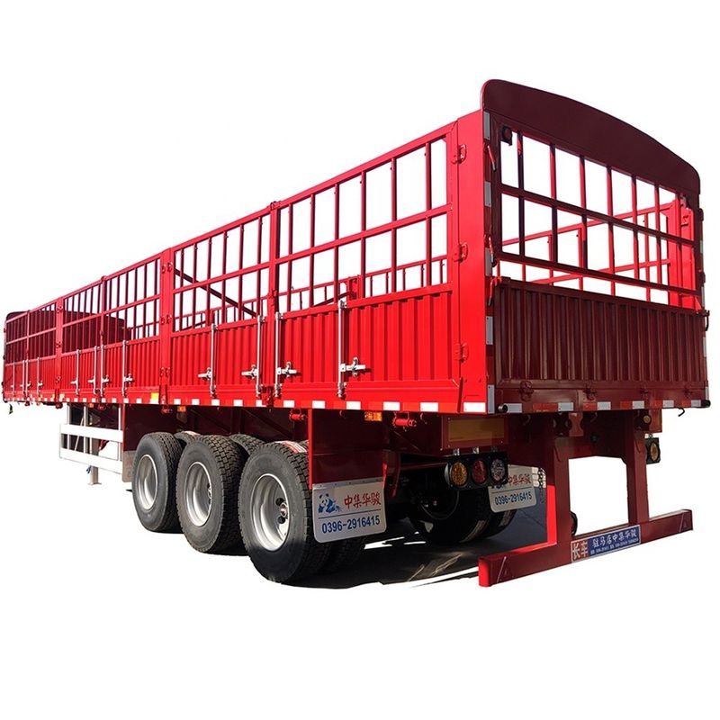 Leading JUNLONG L400 3 eixo 40 toneladas vedação semi-reboque para aplicações de trabalho pesado