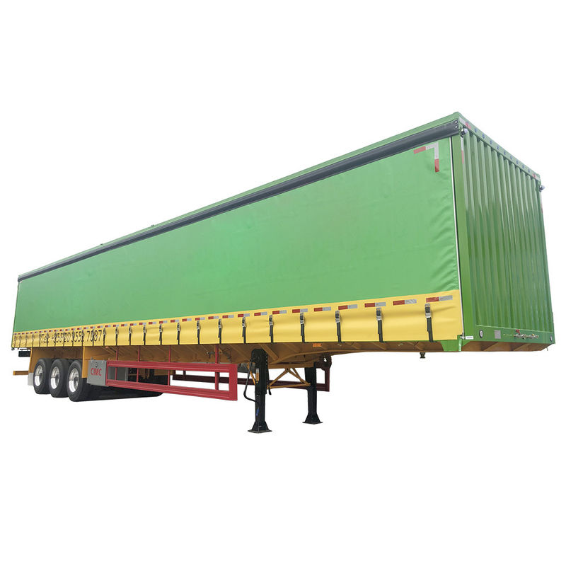 50 toneladas de capacidade Trailers de contêineres de 40 pés para carga seca e leve