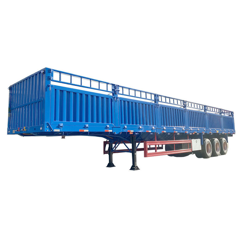 60T Máximo carga útil camião reboque 3 eixos vedação Cargo Semi-reboque Container Twist Lock